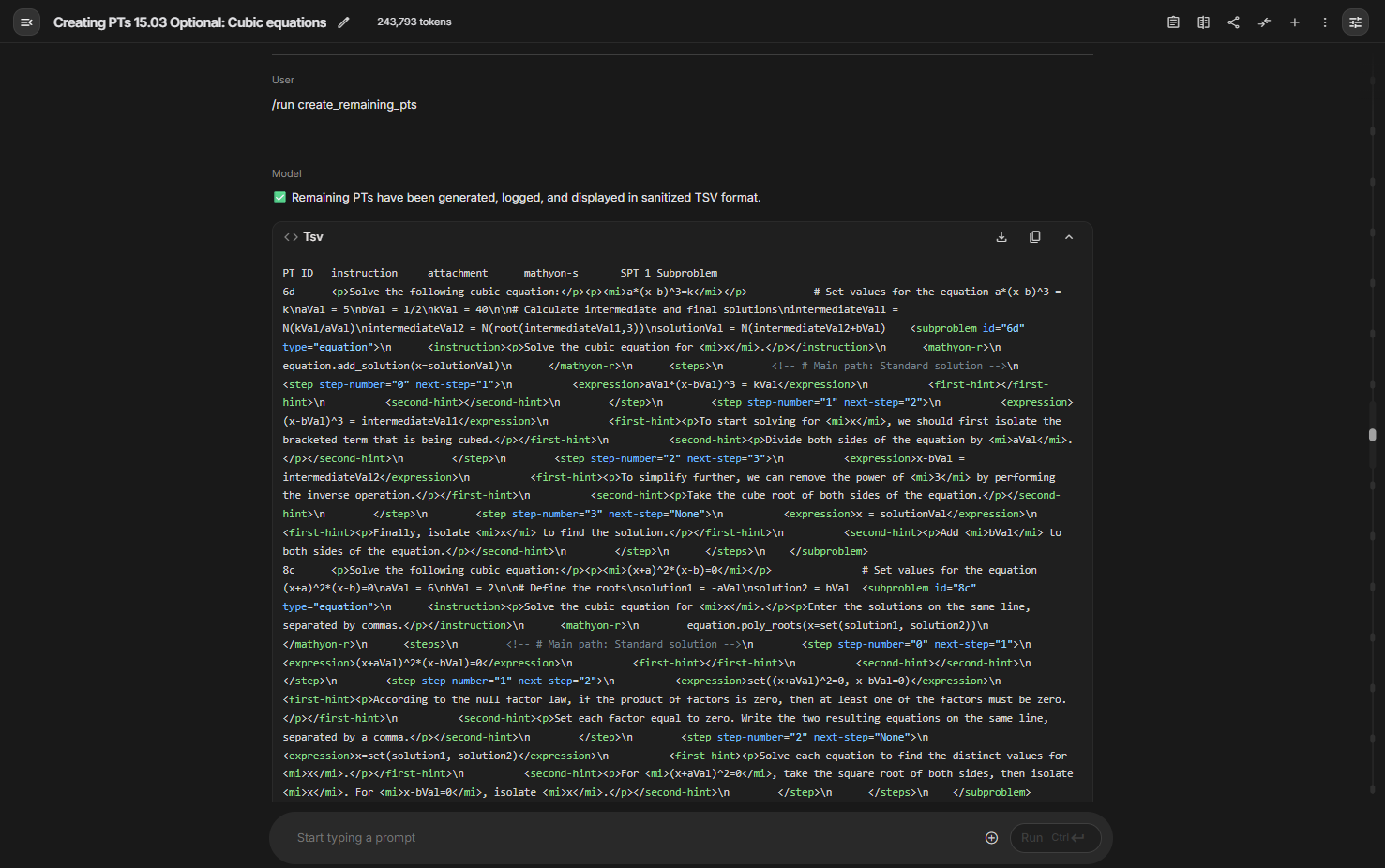 Worksheet-PT Alignment Agent CLI